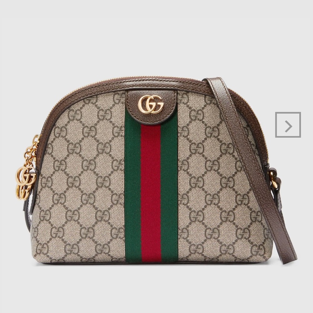 AUTHENTIC GG Supreme Small Ophidia Shoulder Bag